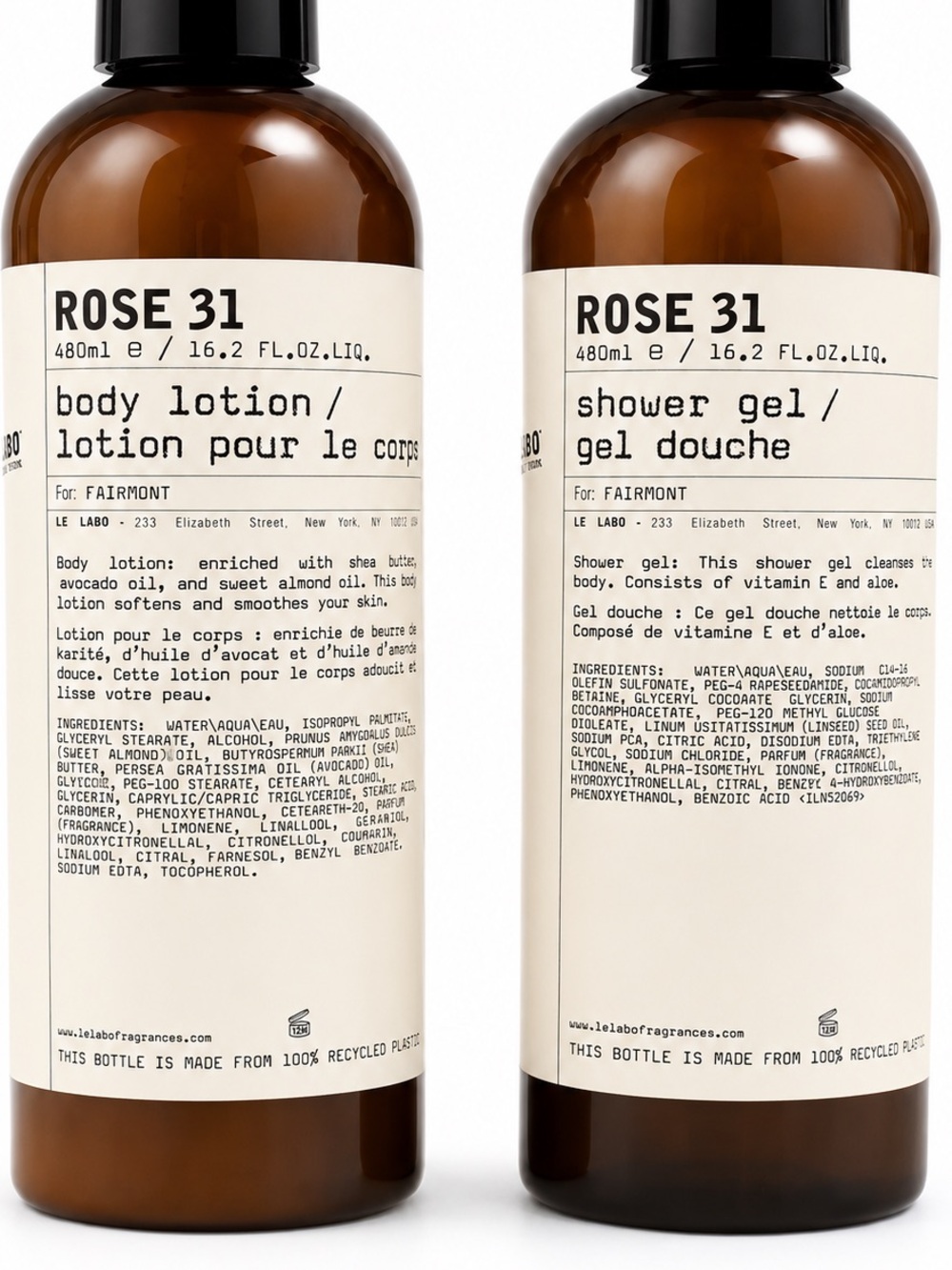 ✨ Le Labo ROSE 31 JUMBO Lotion & Shower Luxury Hotel Collection 16.2 oz - Picture 5 of 7